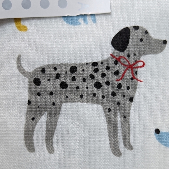 Kitchen Towels Set Of Three (3) Various Dog Breeds Multicolor Solid Grey NWT - Picture 12 of 15